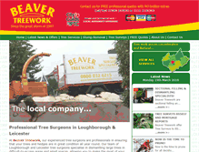 Tablet Screenshot of beavertreework.co.uk